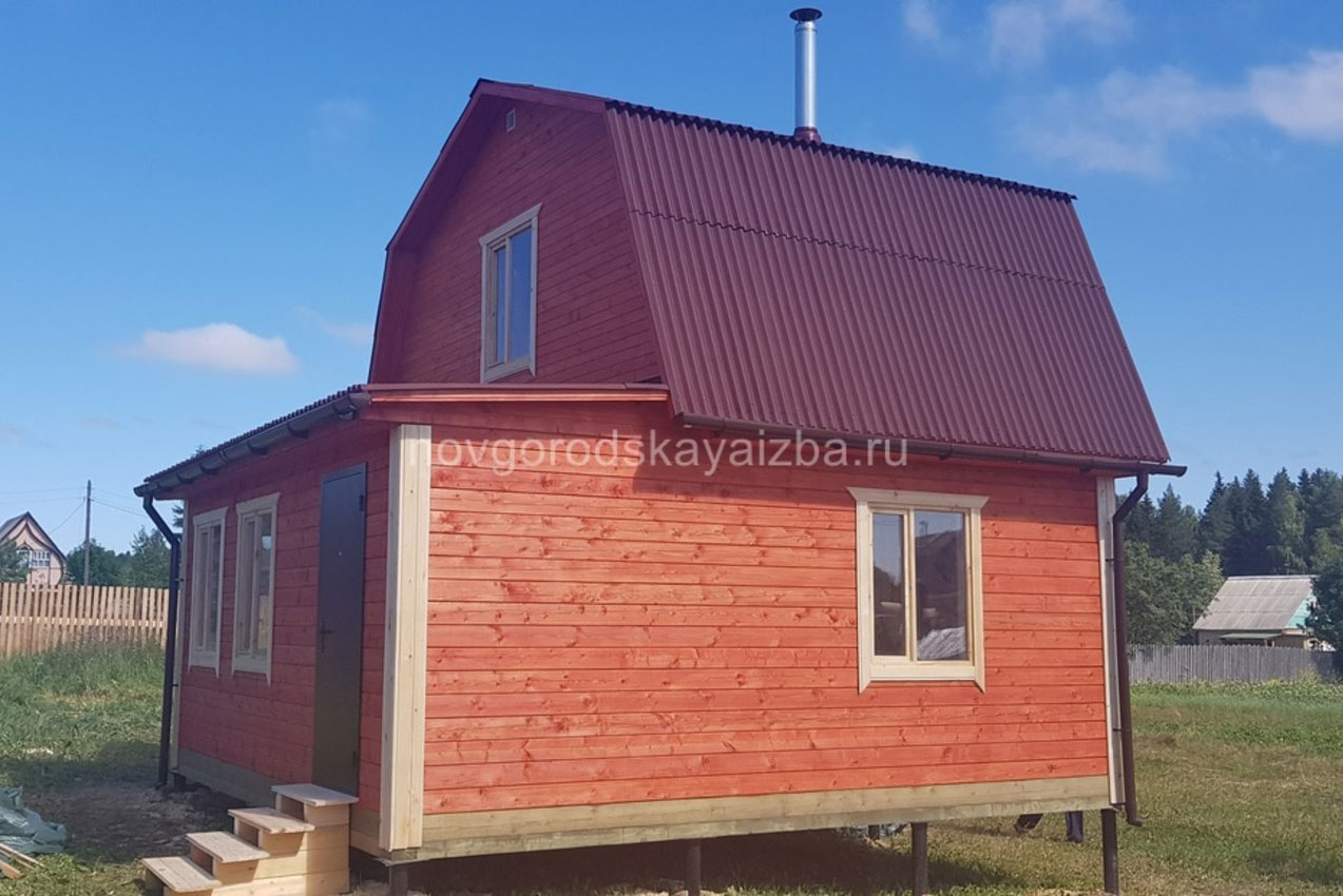 Дом-баня из профилированного бруса под ключ