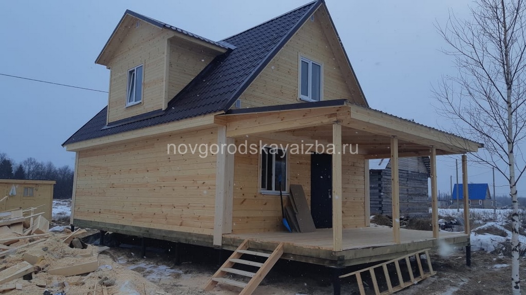 ОДом из профилированного дома под ключ