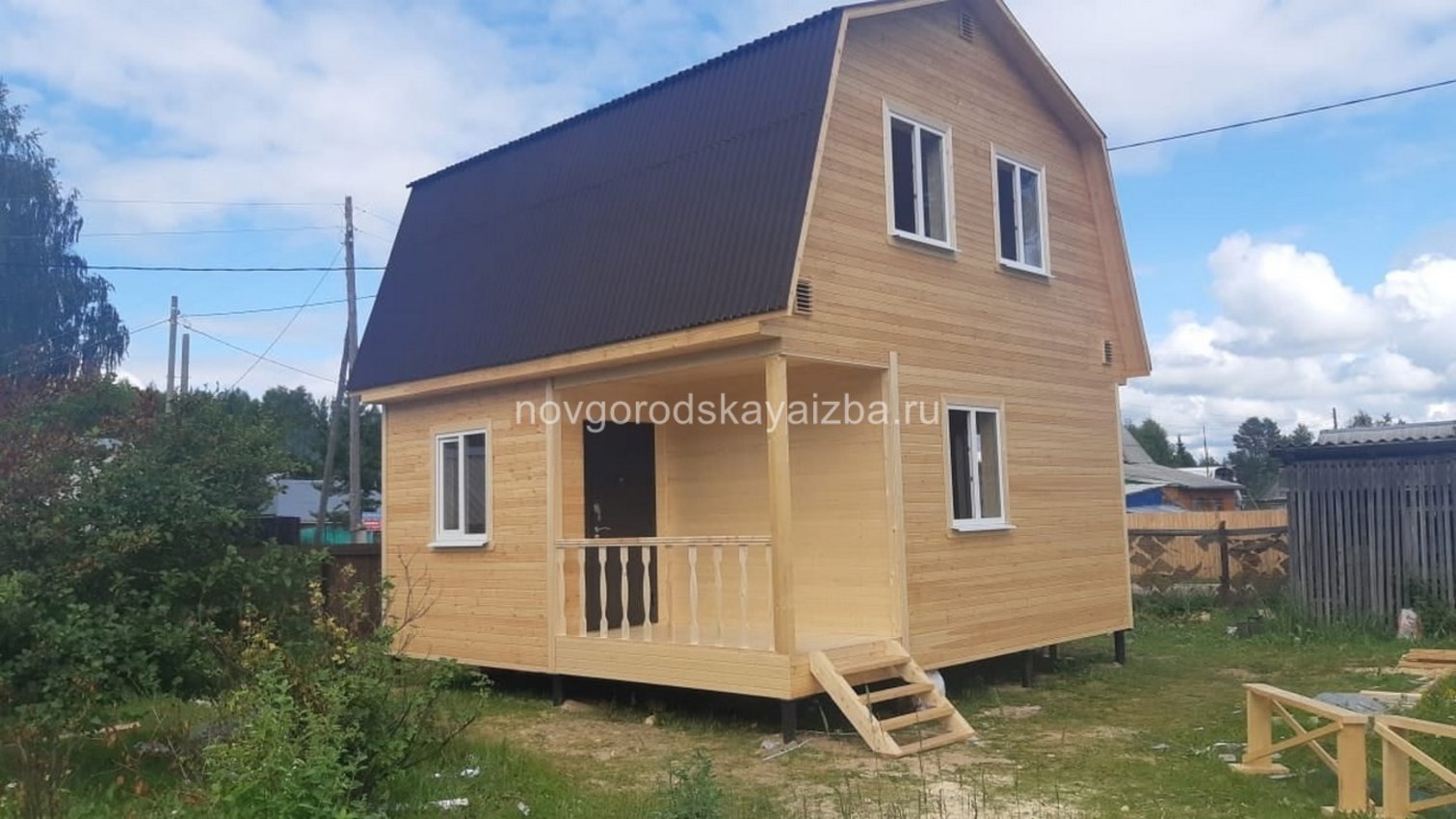 Загородные каркасные дома